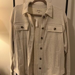 Brushed Knit Shirt Jacket NWT SMALL